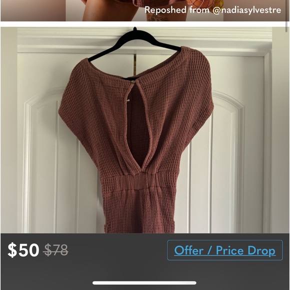 FREE PEOPLE - Pull Me In Romper size SMALL - Picture 10 of 12